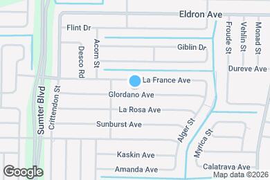Map image of the property - 4430 Glordano Ave