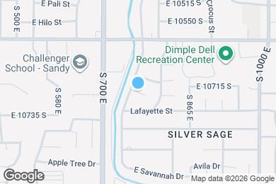 Map image of the property - 739 E Vlg Cir