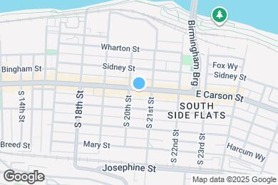 Map image of the property - 2012 E Carson St