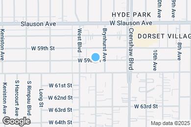 Map image of the property - 3520 W 59th Pl
