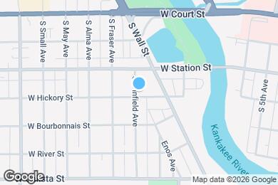 Map image of the property - 1095 W Hickory St