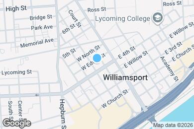 Map image of the property - 43 W Edwin St