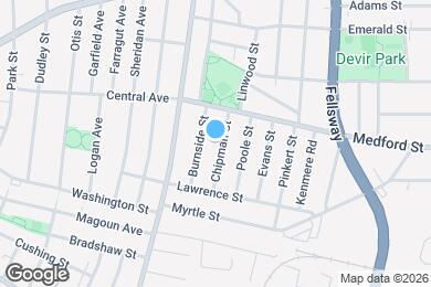 Map image of the property - 36 Chipman St