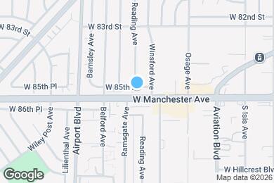 Map image of the property - 5750 W 85th Pl