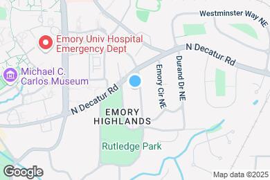 Map image of the property - 1900 Ridgewood Dr NE