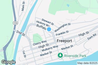 Map image of the property - 109 1/2 Buffalo St