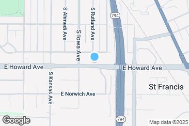 Map image of the property - 2102 E Howard Ave