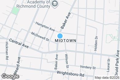 Map image of the property - 1839 McDowell St