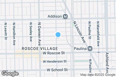 Map image of the property - 3455 N Wolcott Ave