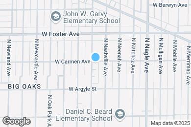 Map image of the property - 5057 N Natoma Ave