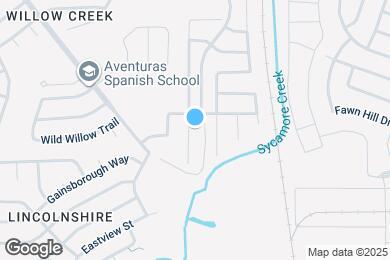 Map image of the property - 8513 Autumn Creek Trail
