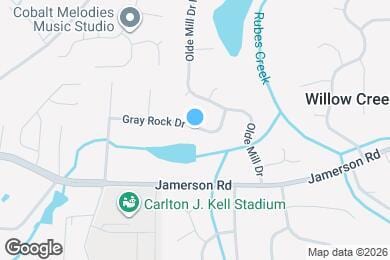 Map image of the property - 1356 Gray Rock Dr