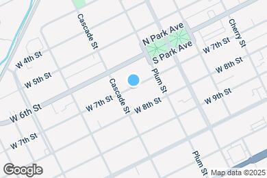 Map image of the property - 941 W 7th St