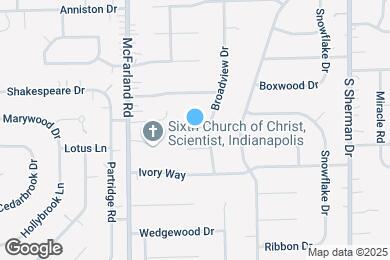 Map image of the property - 3329 Broadview Ct