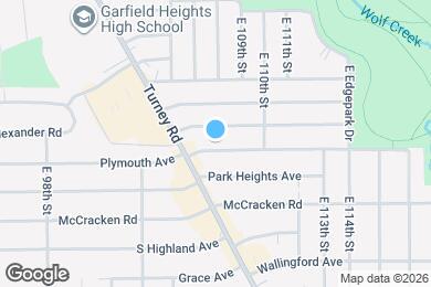 Map image of the property - 10721 Plymouth Ave