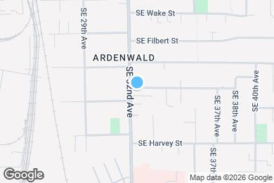 Map image of the property - 3226 SE Rockwood St