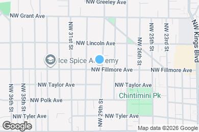 Map image of the property - 2909 NW Fillmore Ave
