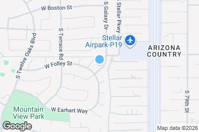 Map image of the property - 378 S Galaxy Dr