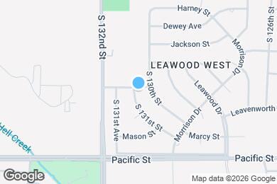 Map image of the property - 805 N 131st Plz