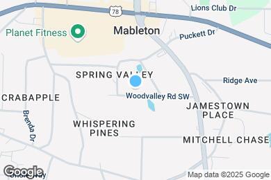 Map image of the property - 760 Woodvalley Rd SW