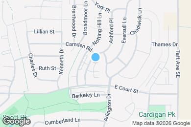 Map image of the property - 218 Camden Rd
