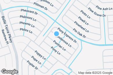 Map image of the property - 10 Ponderosa Ln