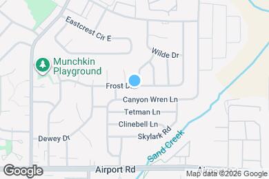 Map image of the property - 4615 Frost Dr