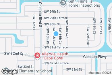 Map image of the property - 3031 SW 15th Ave