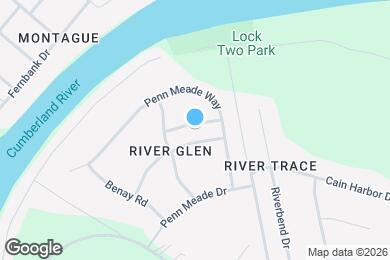 Map image of the property - 2618 River Meade Way