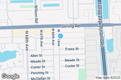 Map image of the property - 6470 Franklin St