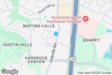Map image of the property - 10926 Jollyville Rd