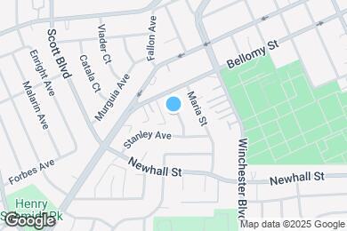 Map image of the property - California Street Luxury Apartments