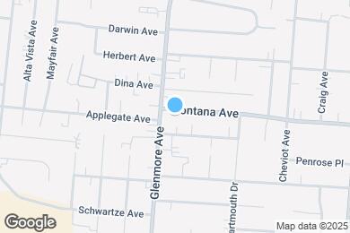 Map image of the property - 3301 Montana Ave