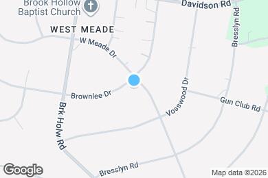 Map image of the property - 615 W Meade Dr