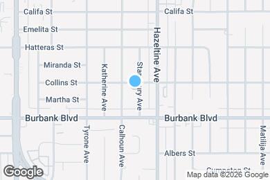 Map image of the property - 5649 Stansbury Ave
