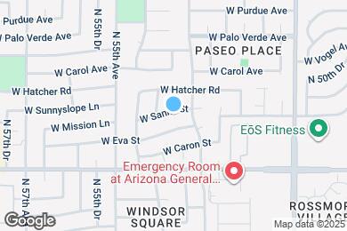 Map image of the property - 5337 W Sanna St