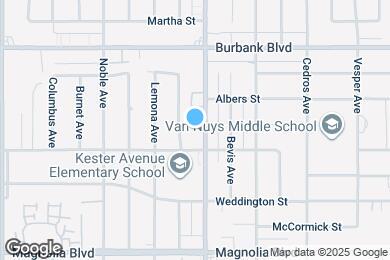 Map image of the property - 5421 Kester Ave