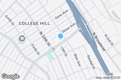 Map image of the property - College Hill Apartments