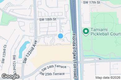 Map image of the property - 11790 SW 18th St