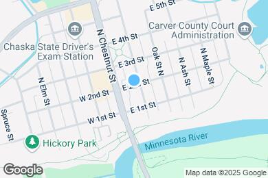 Map image of the property - 123 N Walnut St