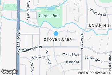 Map image of the property - 2208 Stanford Rd