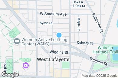 Map image of the property - 415 N Chauncey Ave