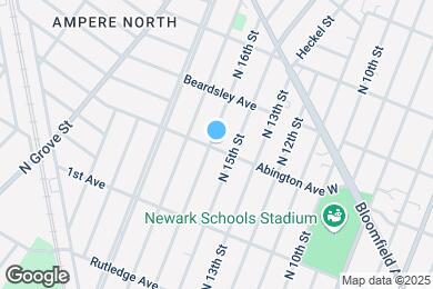 Map image of the property - 178 N 16th St