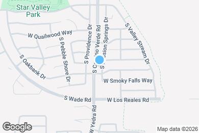 Map image of the property - 7184 S Mission Springs Dr