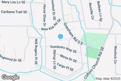 Map image of the property - 2017 Rodeo Ct SE