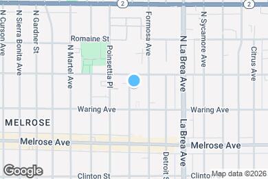 Map image of the property - 840 N Alta Vista Blvd