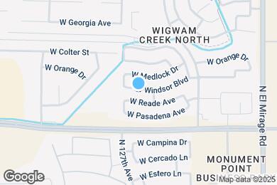 Map image of the property - 12623 W Windsor Blvd