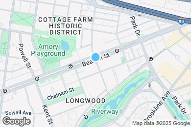 Map image of the property - 1053 Beacon St