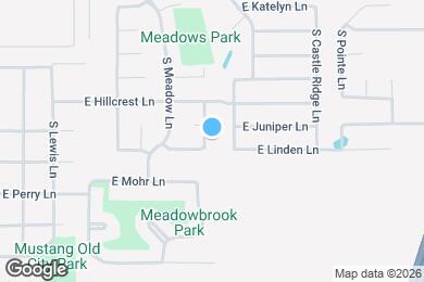 Map image of the property - 734 S Glen Ln