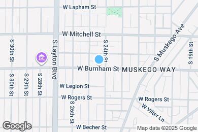 Map image of the property - 2412 W Burnham St